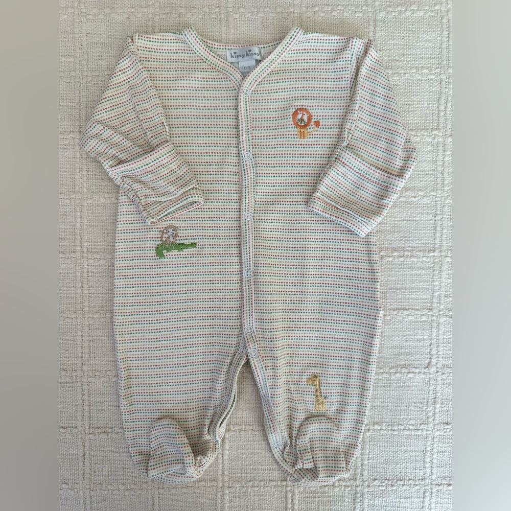 Kissy Kissy Cream Safari Wild Footie